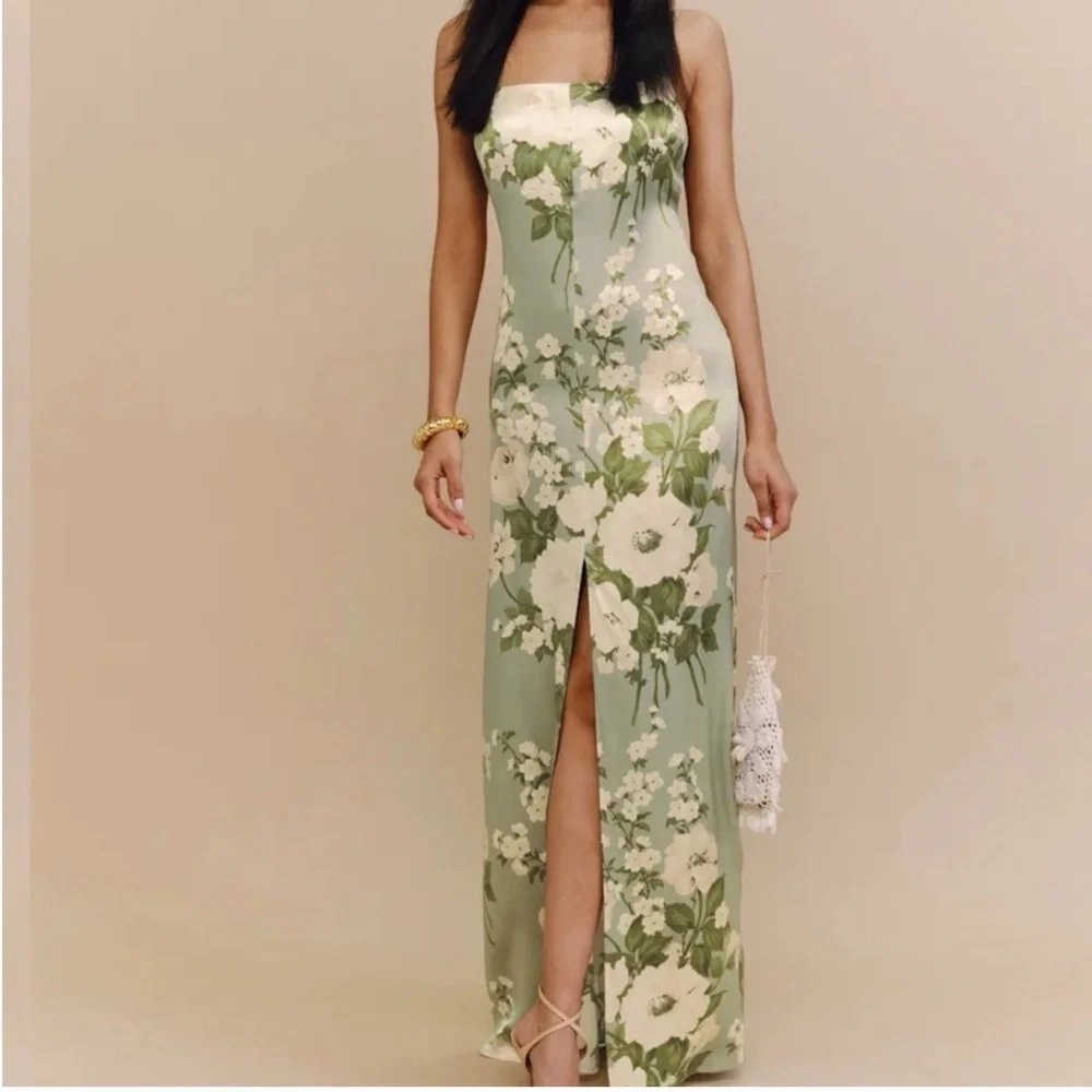 Reformation Selah Silk Dress - Picture 3 of 6